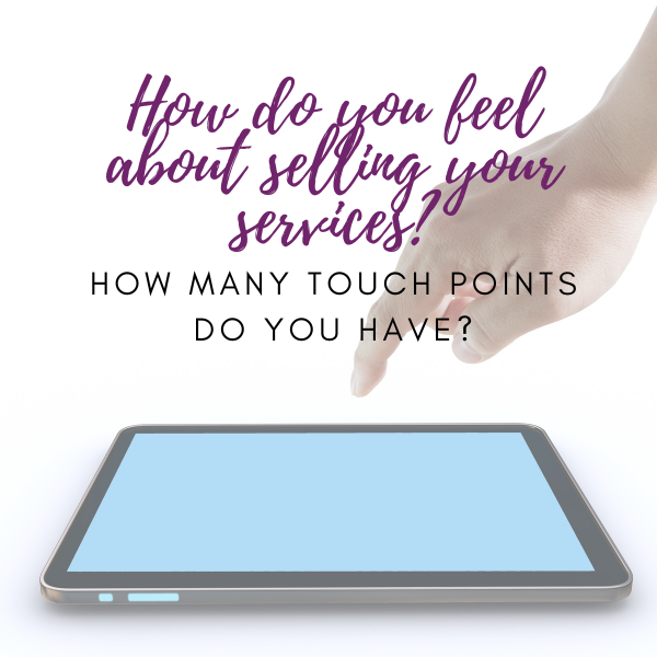 How do you feel about selling your services?