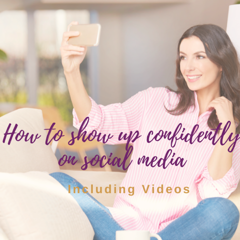 How to show up confidently on social media